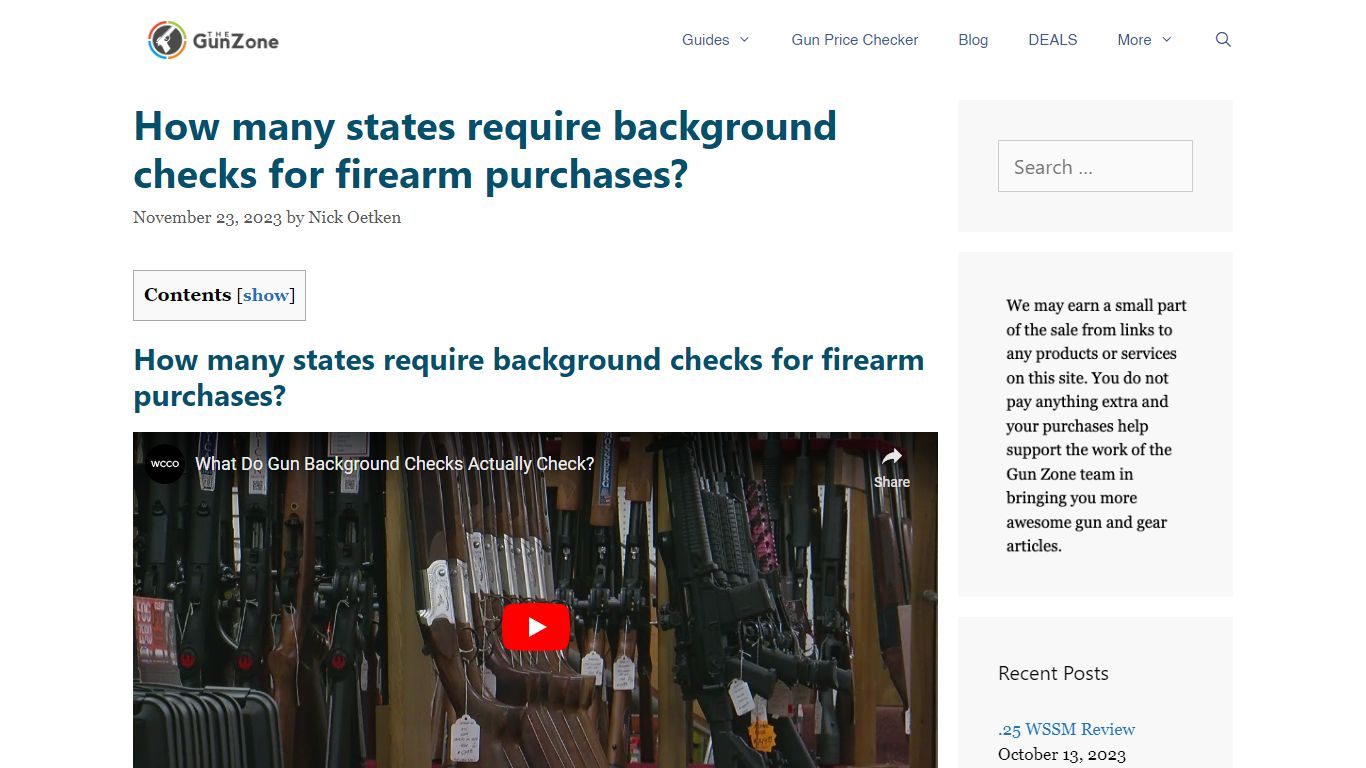 How many states require background checks for firearm purchases?